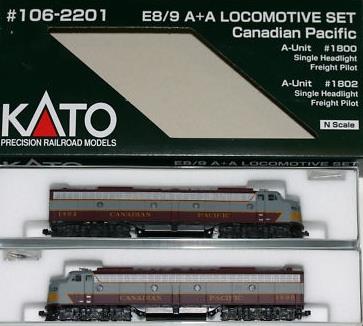 Canadian Pacific A & A Set