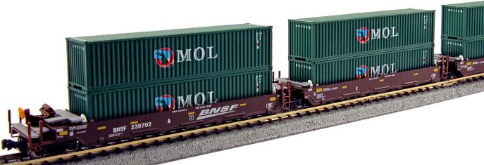 MAXI-I Double Stack Car BNSF