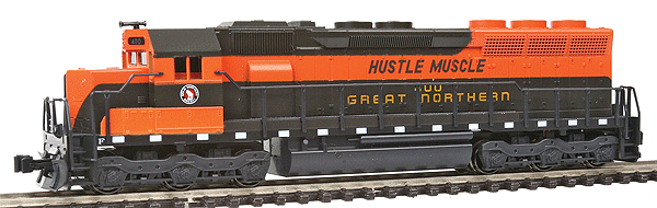 Great Northern (orange, green, Hustle