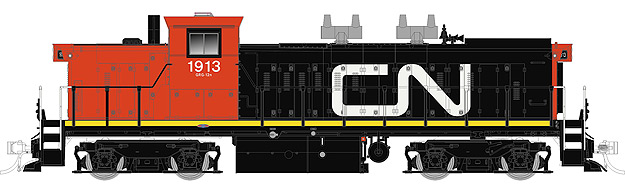 CN Black and Red - 1900 Series