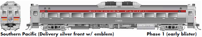 Southern Pacific (Delivery silver front w/