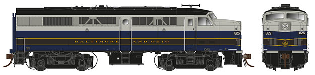 B&O (1956 scheme): (DC/SILENT)
