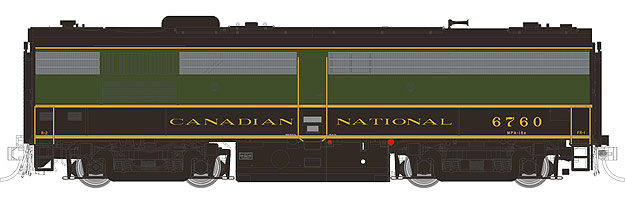 Canadian National 1954 Scheme