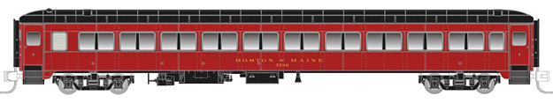 Boston & Maine - Maroon
