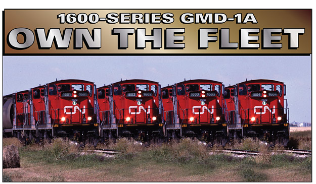 CNR Stripes 1600 Series
A-1-A Trucks - the Fleet