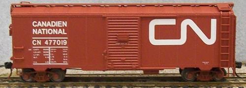 CNR 1938 40' Box Car, NSC#2 Ends, Flat Panel