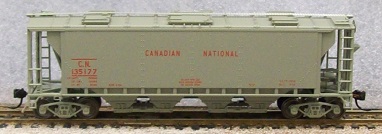 CN Slab Side Covered Hopper - Six Square