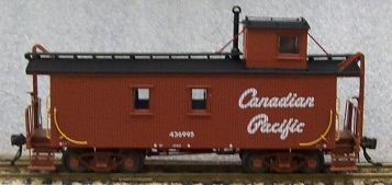 Canadian Pacific Caboose, Script, Mineral