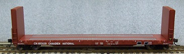 CNR Bulkhead Flat Car