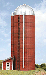  N-Scale Farm Silo Kit 