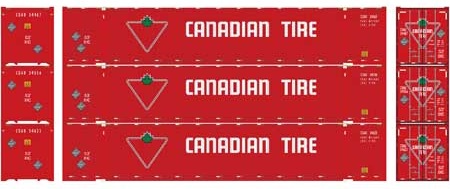 53' Jindo Container, Canadian Tire (3-Pack)
