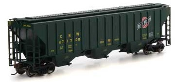 PS 4740 Covered Hopper, C&NW/Green