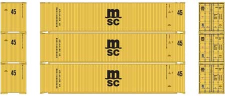 45' Container, MSC (3-Pack)