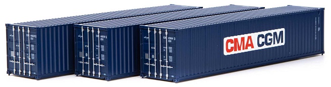 40' Low-Cube Container, CMA-CGM (3-Pack)