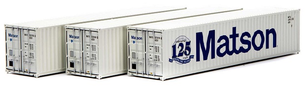40' Low-Cube Container, Matson (3-Pack)