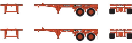 20' Chassis, Hyundai (2-Pack)
