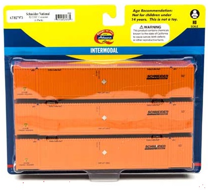 53' CIMC Container, Schneider (3-Pack)