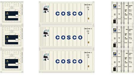 20' Reefer Container, Cosco (3-Pack)
