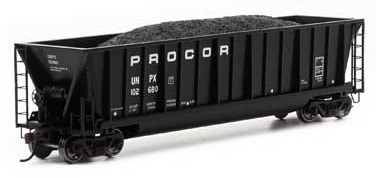 Bathtub Gondola w/Load, PROCOR
