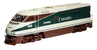 F59PHI w/DCC & Sound, Amtrak Cascades