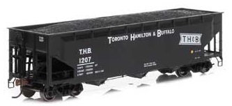 40' 3-Bay Offset Hopper w/Load, TH&B