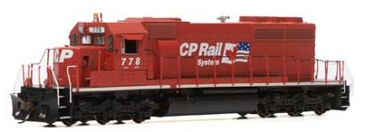 SD40-2 w/DCC & Sound, CP Rail/Dual