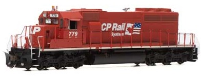 SD40-2 w/DCC & Sound, CP Rail/Dual