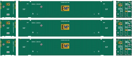 53' Jindo Container, EMP #1 (3-Pack)