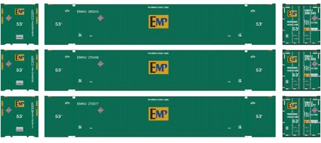 53' Jindo Container, EMP #2 (3-Pack)