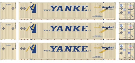 53' Jindo Container, Yanke #1 (3-Pack)