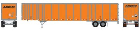 53' Wabash Plate Trailer, Schneider