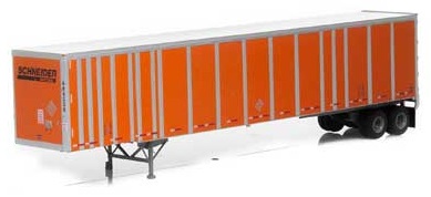 53' Wabash Plate Trailer, Schneider