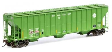 FMC 4700 Cover Hopper, BNSF - Buffer