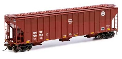FMC 4700 Cover Hopper, BNSF - Buffer