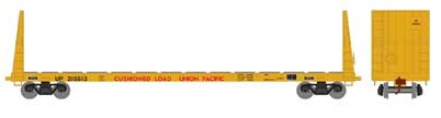 Union Pacific 60' Bulkhead Flat car