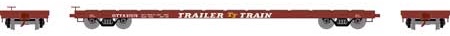 60' Flat Car, OTTX/Brown Logo
