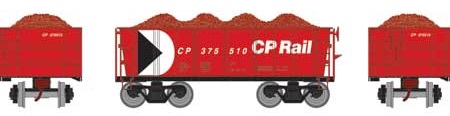 26' Ore Car Low Side w/Load, CP