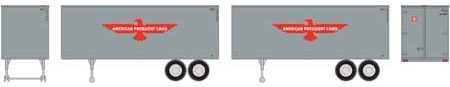 25' Trailers, American President Line (2)