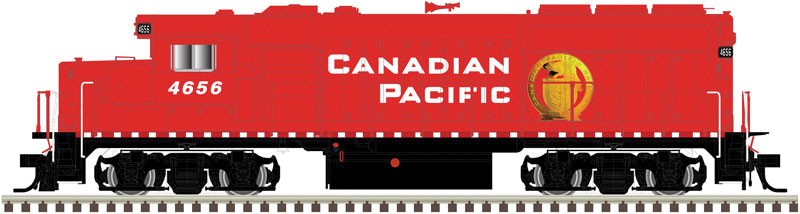EMD GP40-2 w/LokSound & DCC -
Master(R) Gold -- Canadian Pacific (red, white; Golden Beaver Logo)