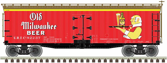 40' Wood Reefer - Ready to Run -- Old