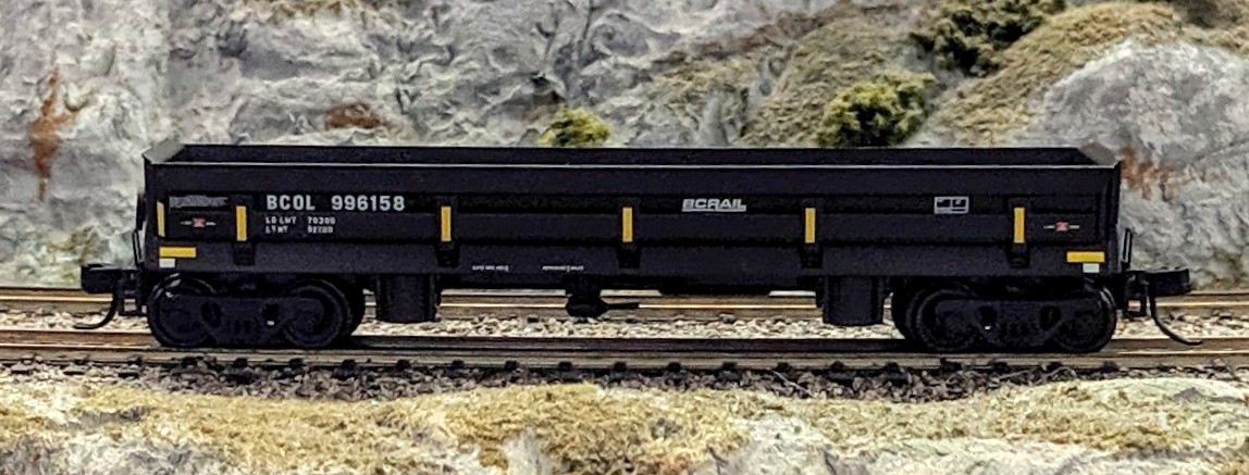  BC Rail (black, Yellow Conspicuity

 