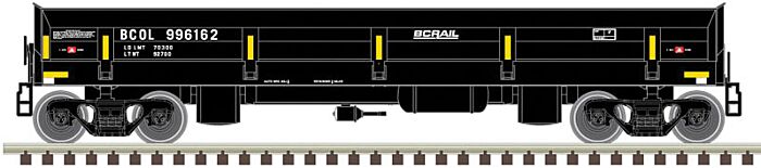  BC Rail (black, Yellow Conspicuity
 
