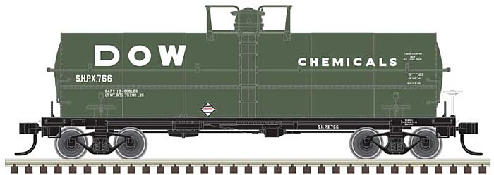 11,000-Gallon Tank Car with Platform -