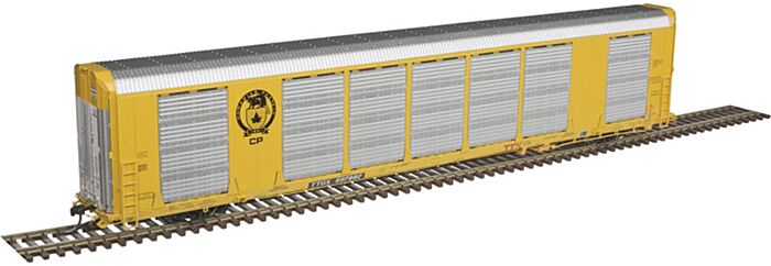 Gunderson Multi-Max Enclosed Auto Rack
- Canadian Pacific (Rack# 9175; yellow, Black Beaver Logo)