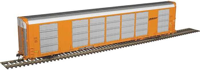 Gunderson Multi-Max Enclosed Auto Rack
- BNSF Railway (Rack #28455; orange, Black Wedge Logo)