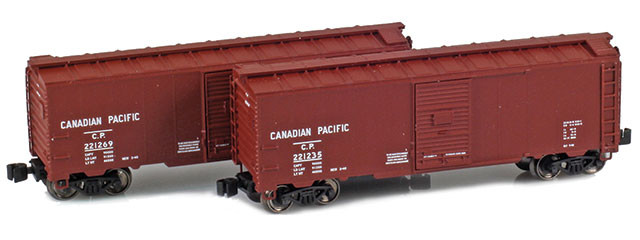Canadian Pacific 1937 AAR 40' Box car - 2-Pack