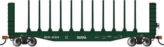 BC Rail Center-Beam Flatcar