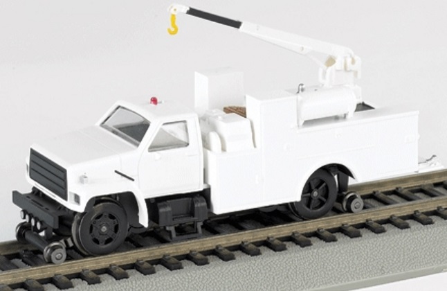HO Hi Rail Equipment Truck (DCC on