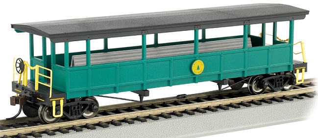 HO Open Sided Excursion Car w
