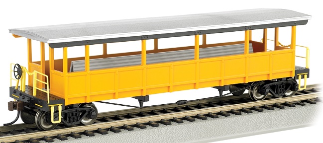 HO Open Sided Excusion Car w